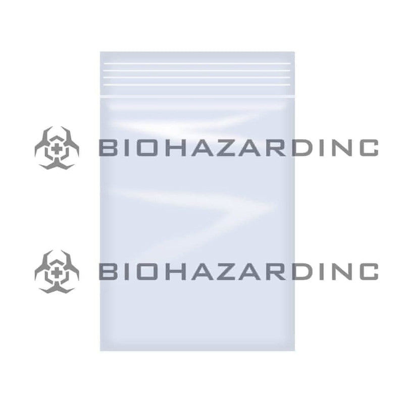 Biohazard Inc Storage Bag 3" x 4" Bag - 1,000 Count