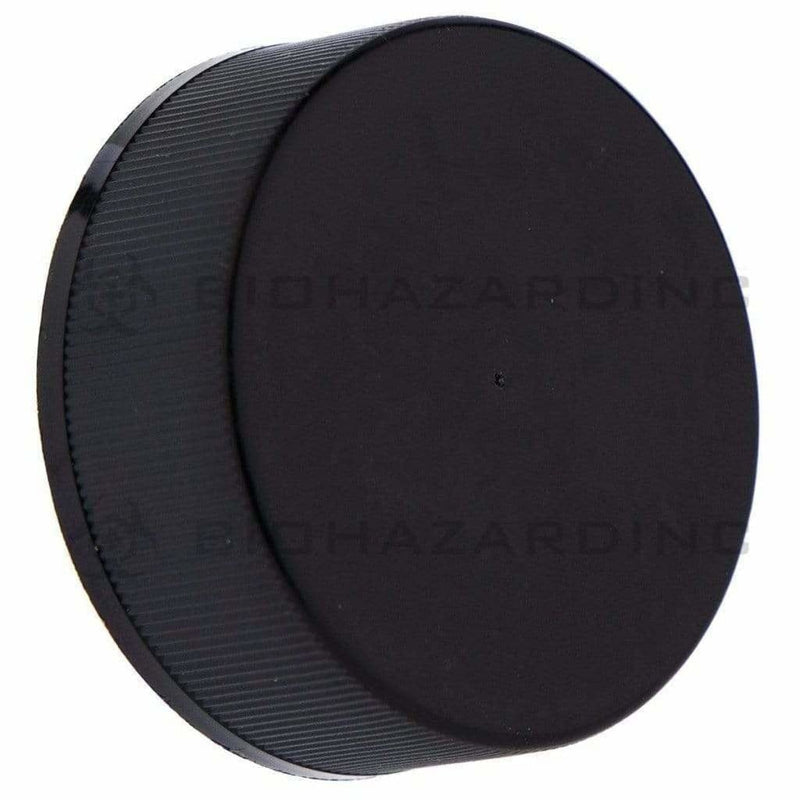 Biohazard Inc Child Resistant Cap 38mm Plastic CR Cap - Black