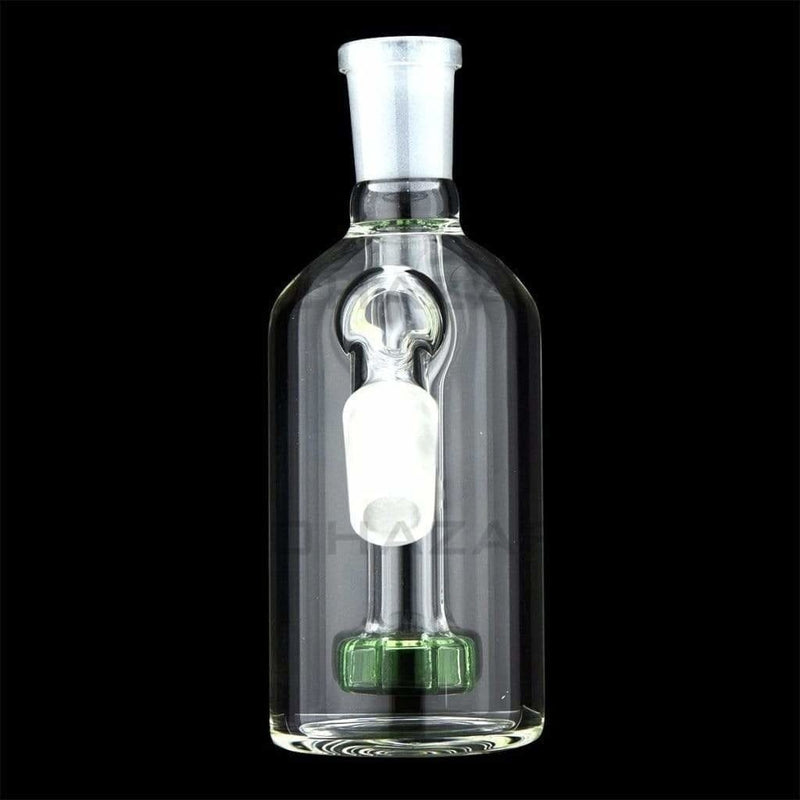 Biohazard Inc Ash Catcher 4.5” Ashcatcher Showerhead Perc 45° 14mm/14mm - Green