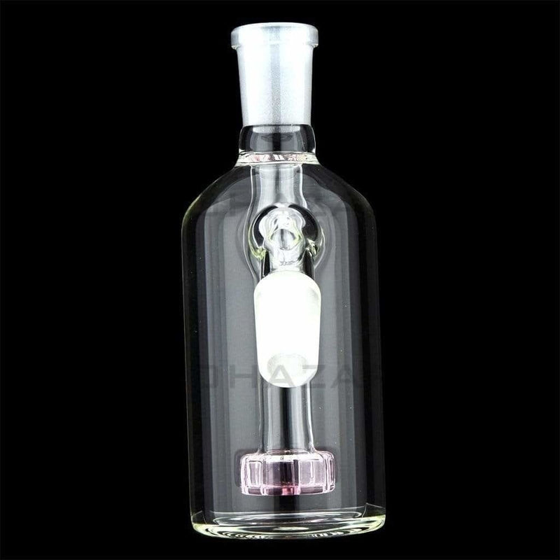 Biohazard Inc Ash Catcher 4.5” Ashcatcher Showerhead Perc 45° 14mm/14mm - Pink