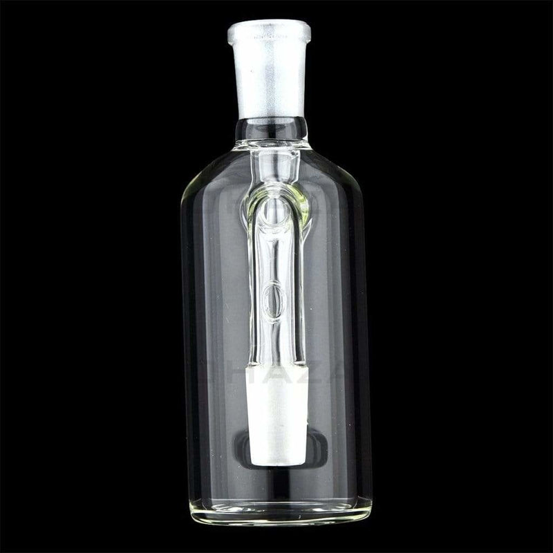 Biohazard Inc Ash Catcher 4.75” Ashcatcher Showerhead Perc 90° 14mm/14mm - Black