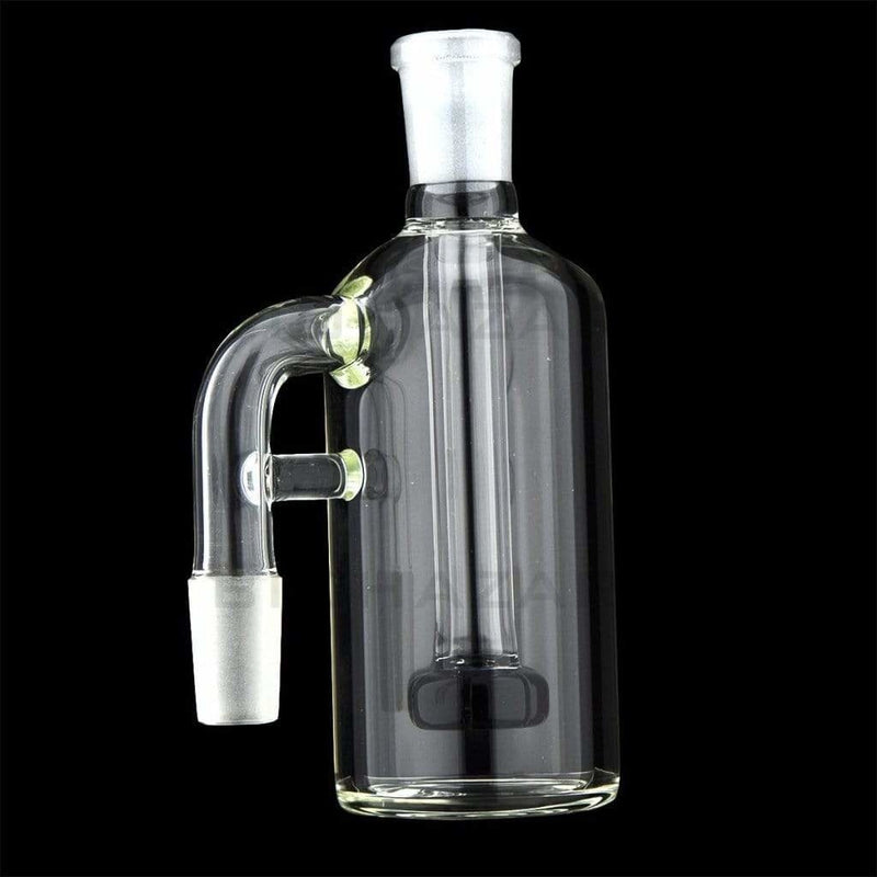 Biohazard Inc Ash Catcher 4.75” Ashcatcher Showerhead Perc 90° 14mm/14mm - Black