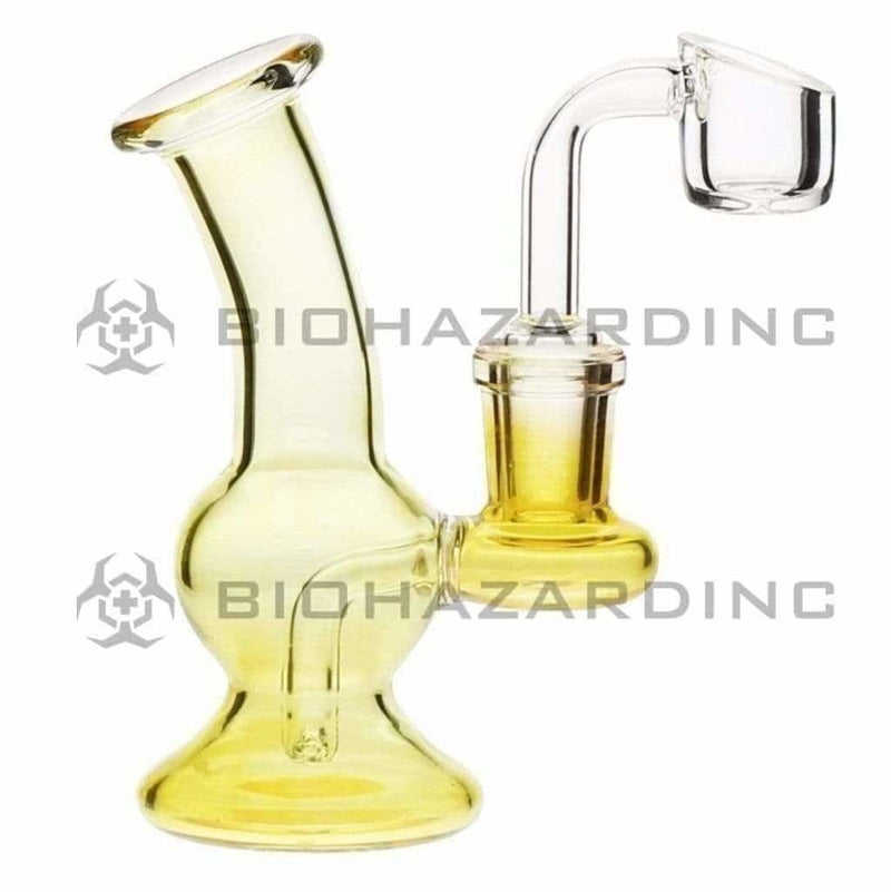 Biohazard Inc Glass Dab Rig 4" Bubble Banger Hanger w/ Banger - Fume