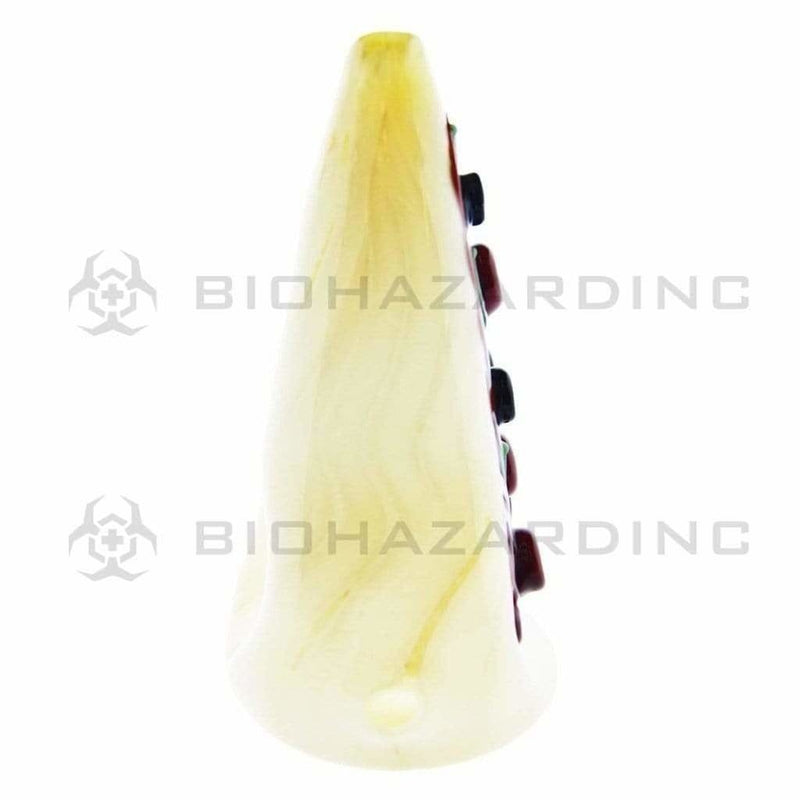 Biohazard Inc Novelty Hand Pipe 4" Combination Pizza Hand Pipe