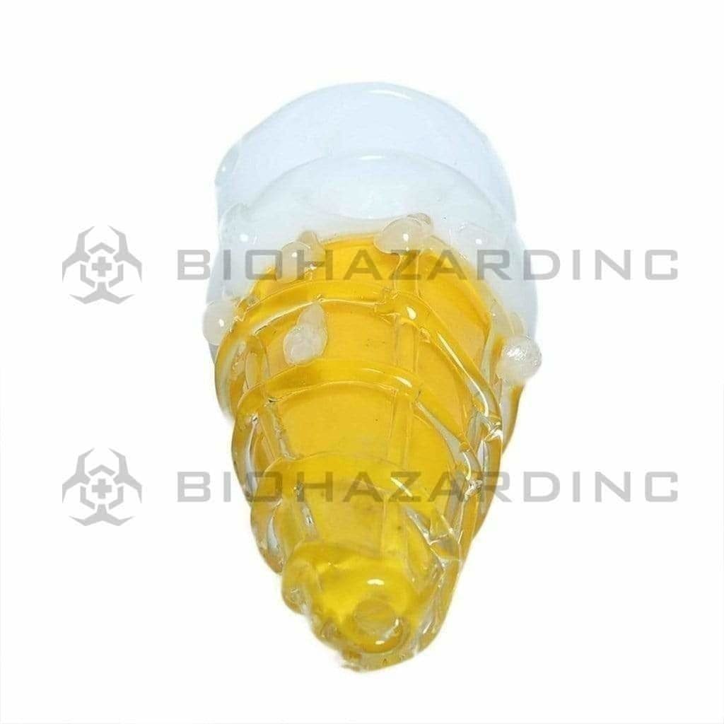 Biohazard Inc Novelty Hand Pipe 4" Ice Cream Hand Pipe