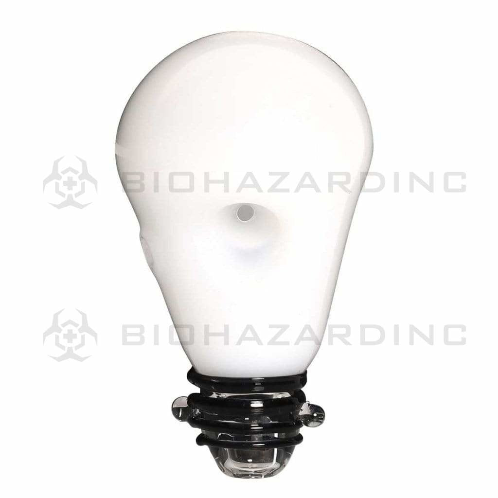 Biohazard Inc Novelty Hand Pipe 4" Light Bulb Hand Pipe