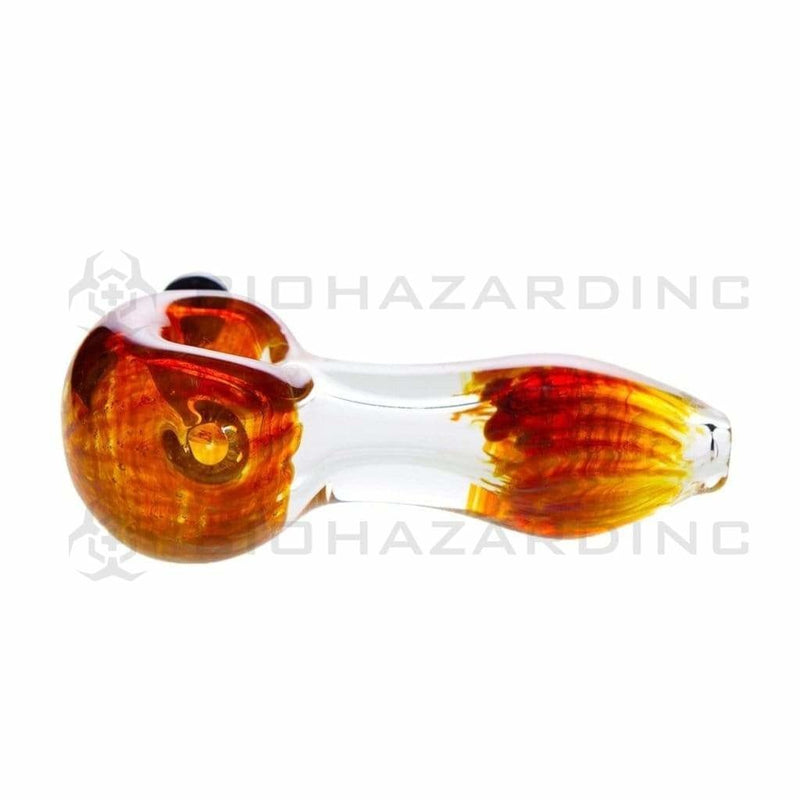 Biohazard Inc Glass Hand Pipe 4" Queen Bee Hand Pipe