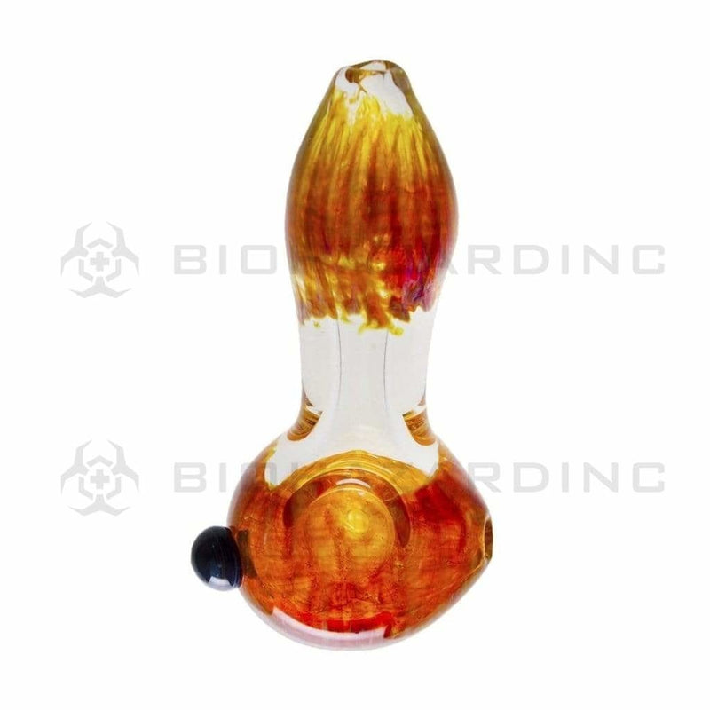 Biohazard Inc Glass Hand Pipe 4" Queen Bee Hand Pipe