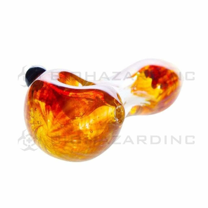 Biohazard Inc Glass Hand Pipe 4" Queen Bee Hand Pipe