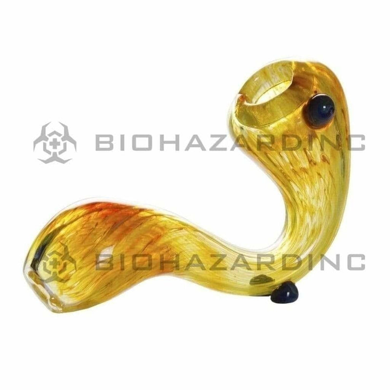 Biohazard Inc Sherlock Hand Pipe 4" Queen Bee Sherlock