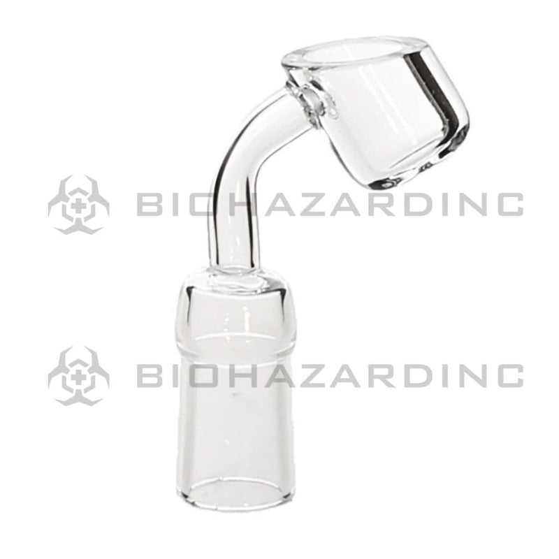 Biohazard Inc Quartz Banger 45° Heavy Wall Quartz Banger - 14mm Female