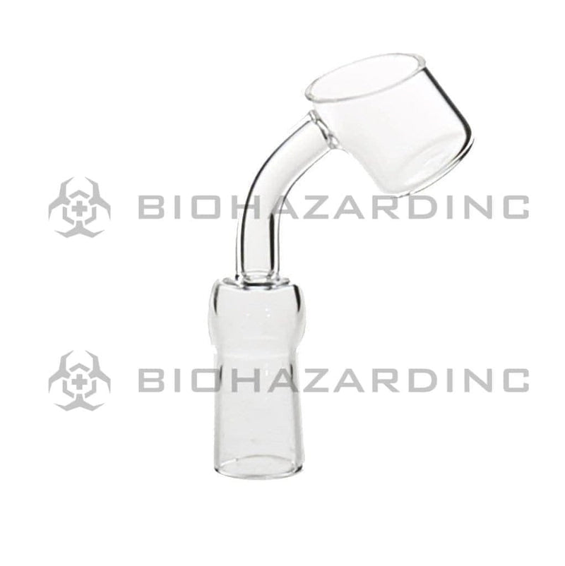 Biohazard Inc Quartz Banger 45° Quartz Banger - 14mm Female