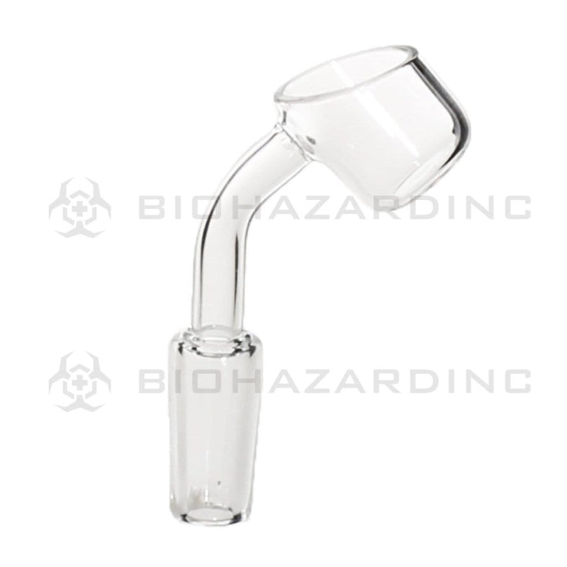 Biohazard Inc Quartz Banger 45°  Quartz Banger - 14mm Male