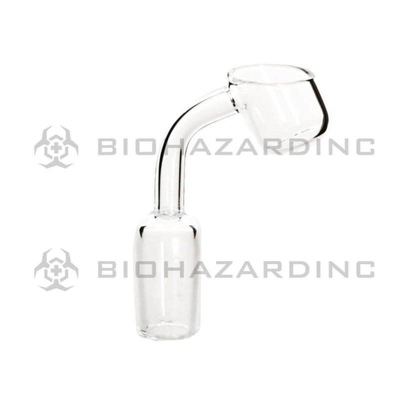 Biohazard Inc Quartz Banger 45° Quartz Banger - 19mm Male