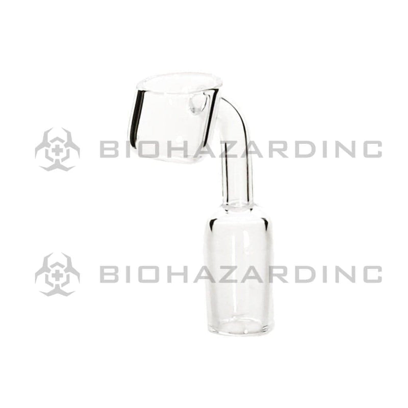 Biohazard Inc Quartz Banger 45° Quartz Banger - 19mm Male