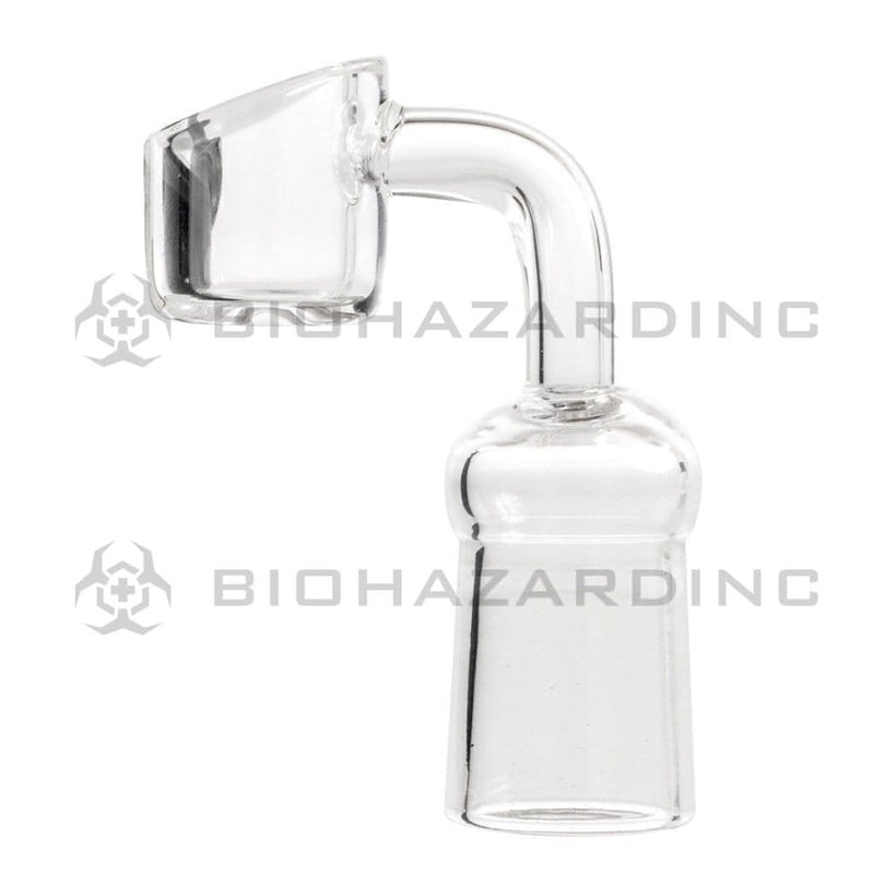 Biohazard Inc Quartz Banger 4mm Heavy Quartz Banger 19mm Female - 10 Count