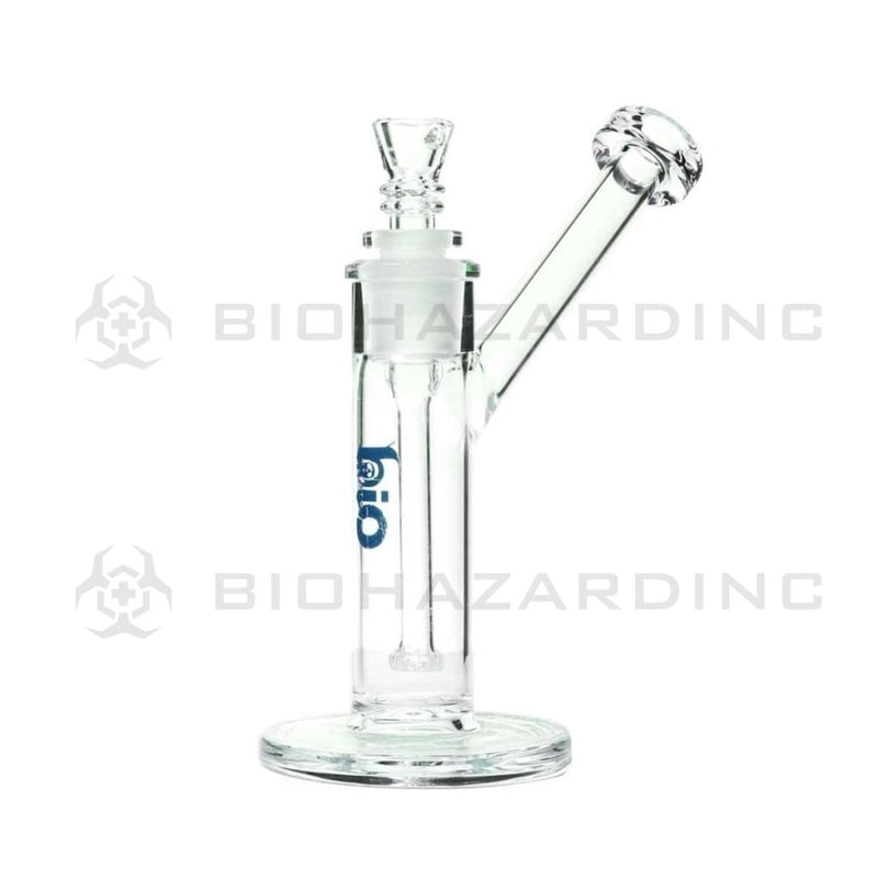 Bio Glass Glass Bubbler 5" BIO Removable Downstem Bubbler - Blue Logo