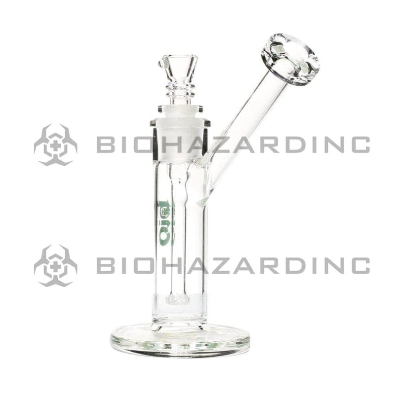 Bio Glass Glass Bubbler 5" BIO Removable Downstem Bubbler - Green Logo