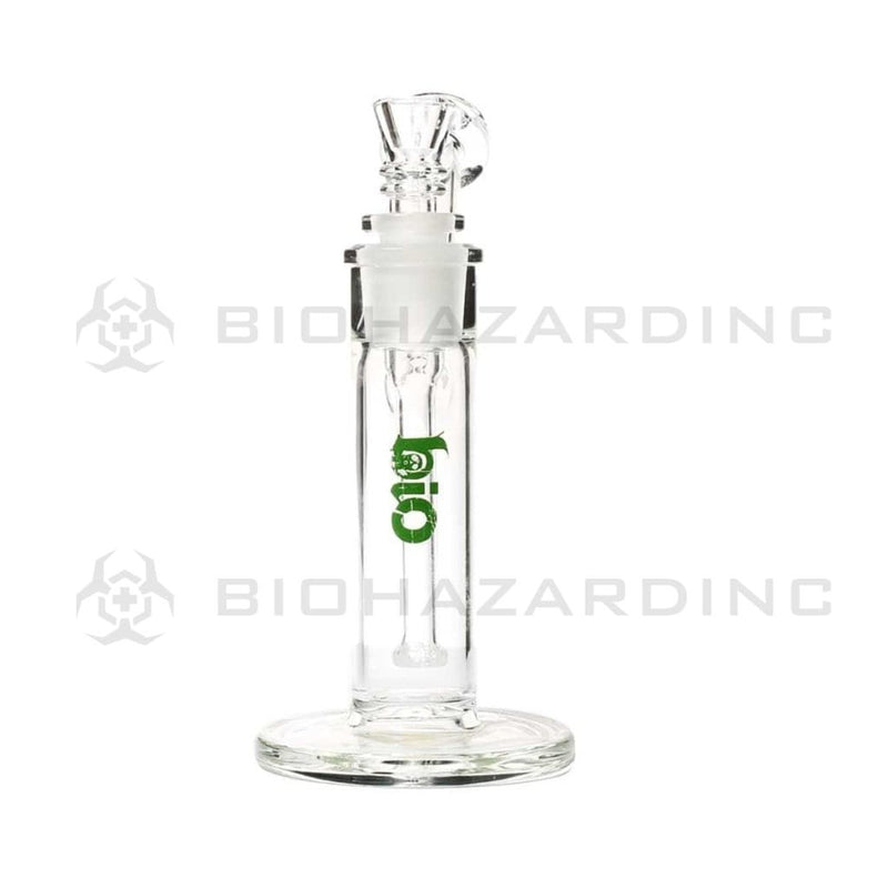 Bio Glass Glass Bubbler 5" BIO Removable Downstem Bubbler - Green Logo