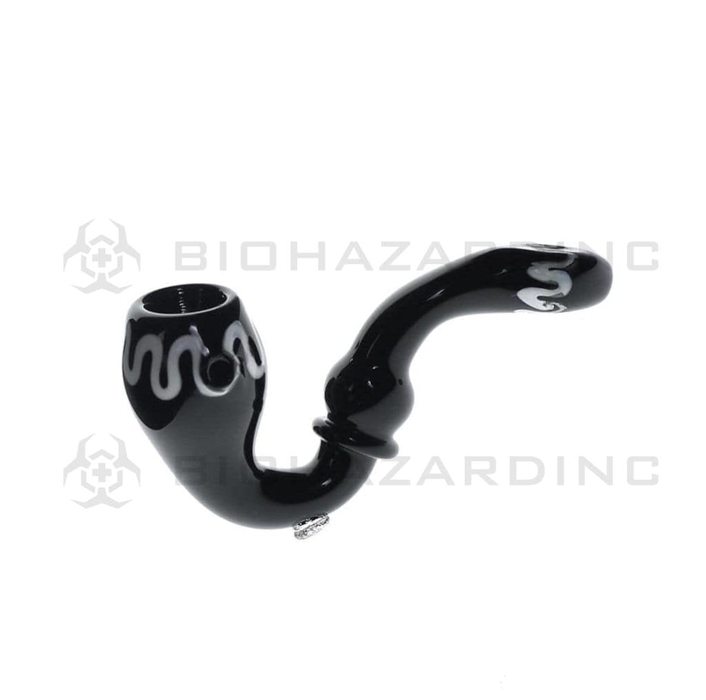 Biohazard Inc Sherlock Hand Pipe 5" Black Sherlock