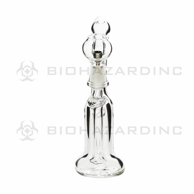 Biohazard Inc Glass Dab Rig 5" Recycler Dab Rig - 10mm