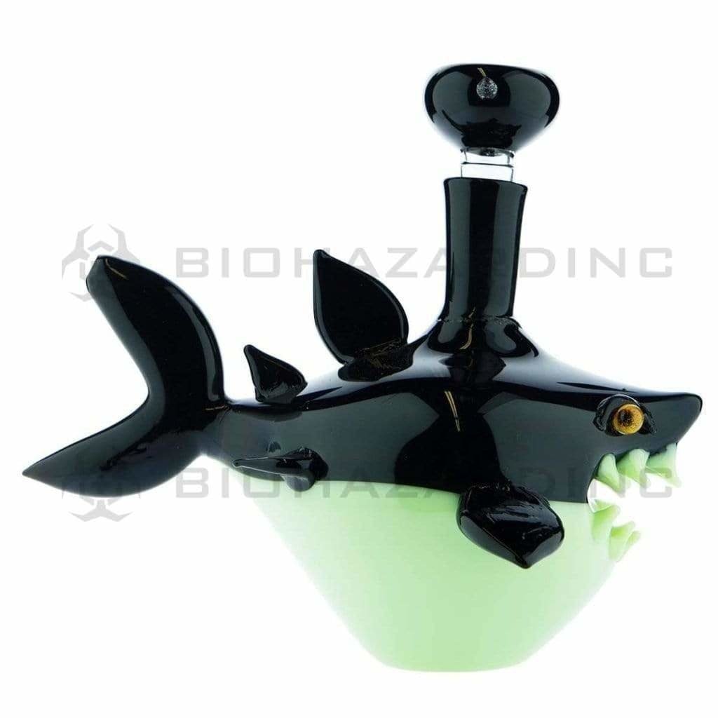 Biohazard Inc Novelty Hand Pipe 5" Slyme Shark -Assorted Colors