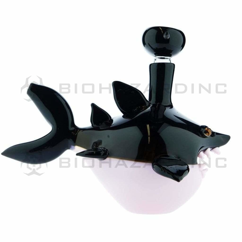Biohazard Inc Novelty Hand Pipe 5" Slyme Shark -Assorted Colors