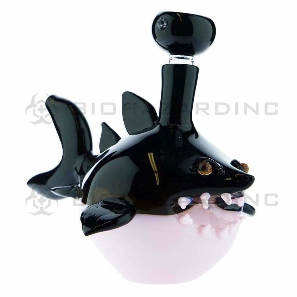 Biohazard Inc Novelty Hand Pipe 5" Slyme Shark -Assorted Colors