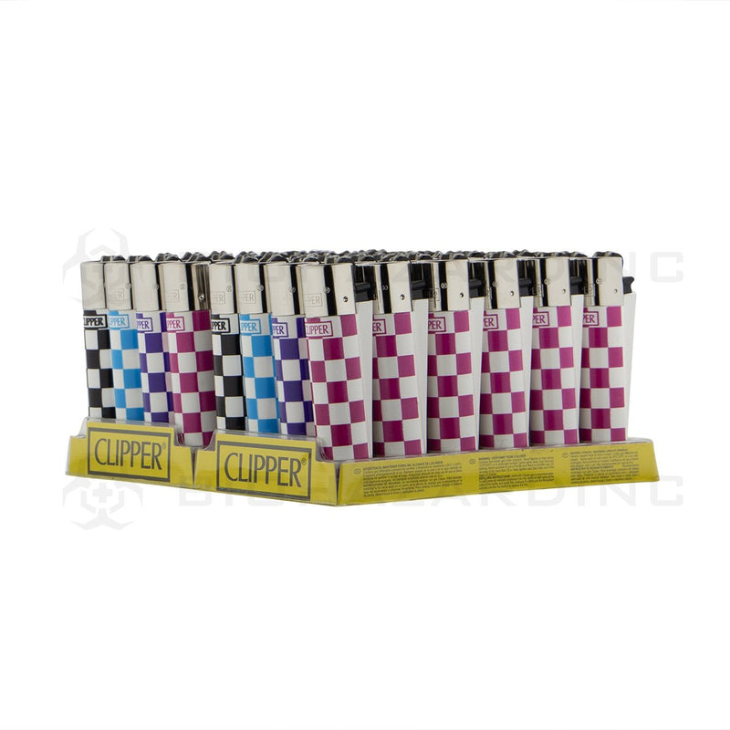 Clipper® | Checkerboard Dominos Design | 48 Count