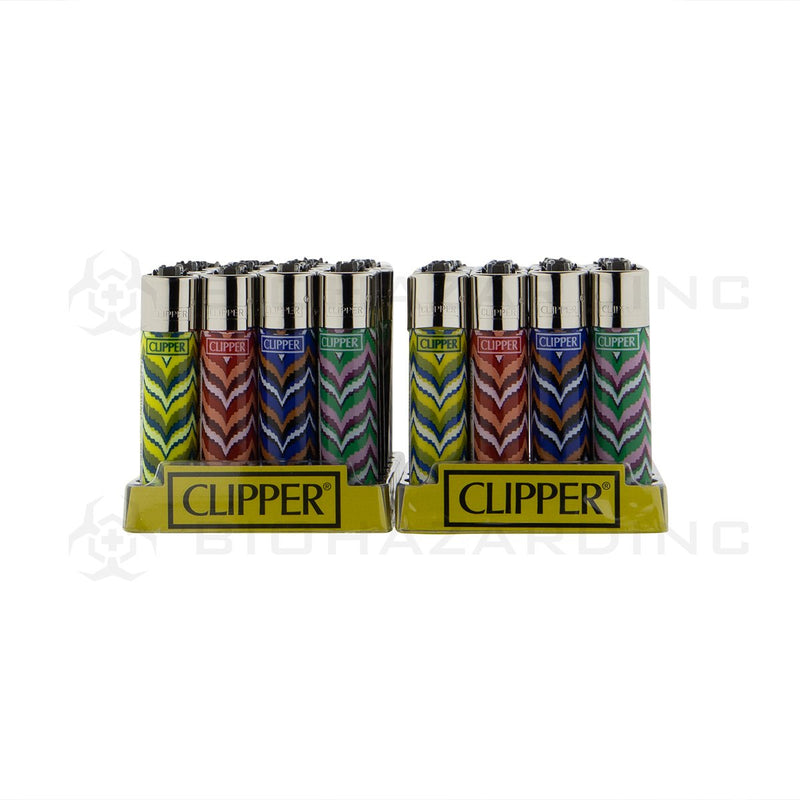 Clipper® | Marbled Zigzag Design | 48 Count