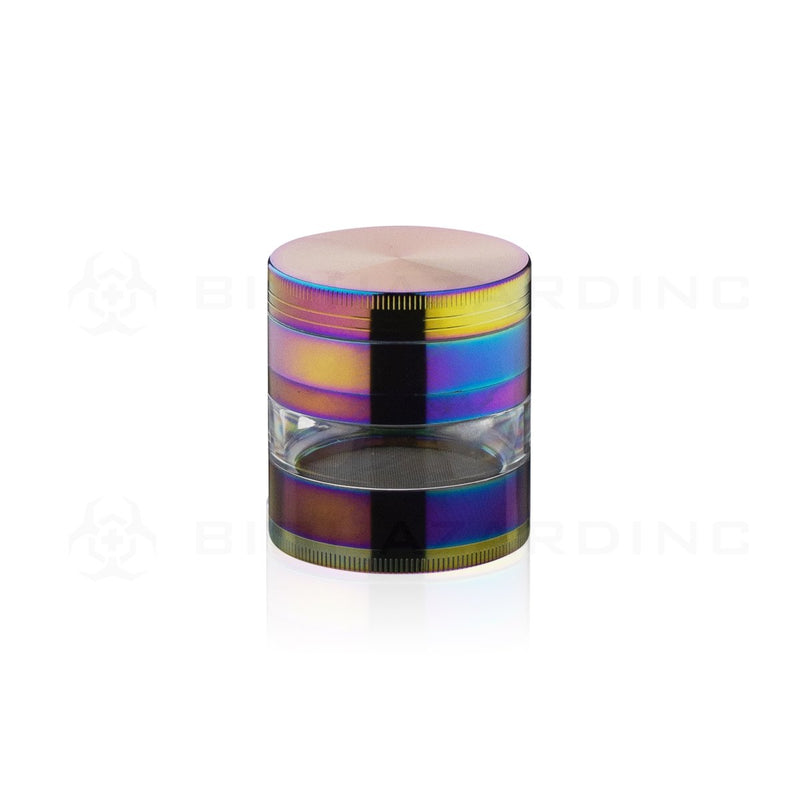 52mm x 56mm 4 Piece Herb Grinder | Rainbow