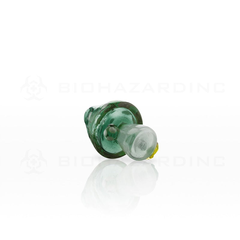 Glass Musroom Carb Cap | Green