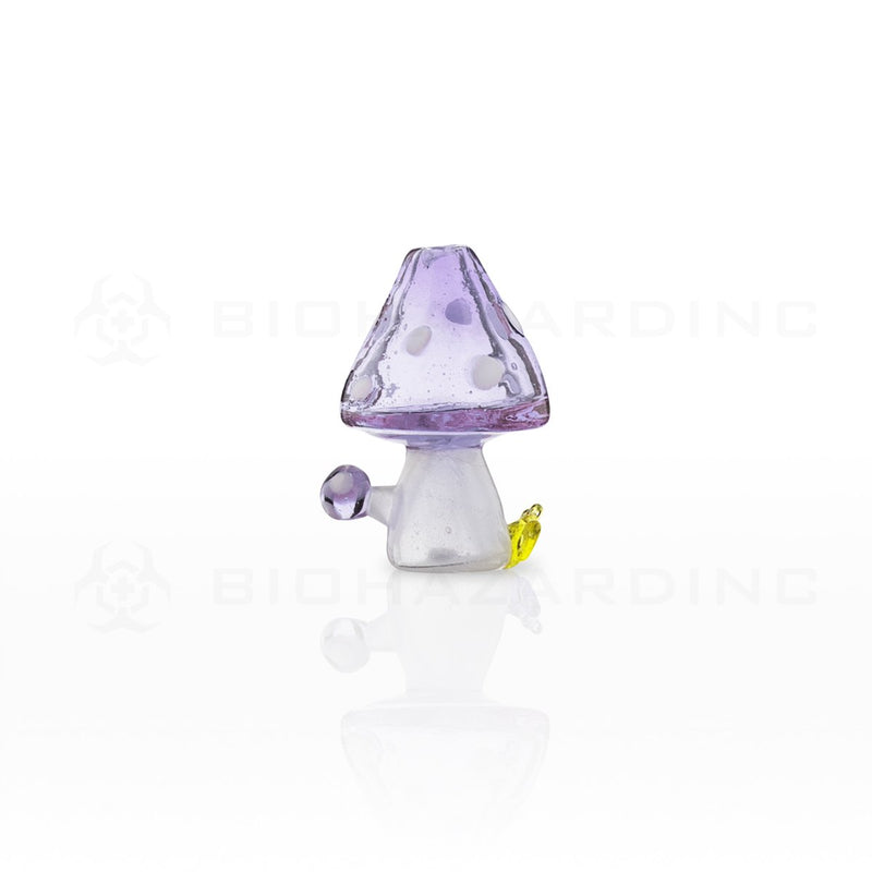 Glass Musroom Carb Cap | Purple