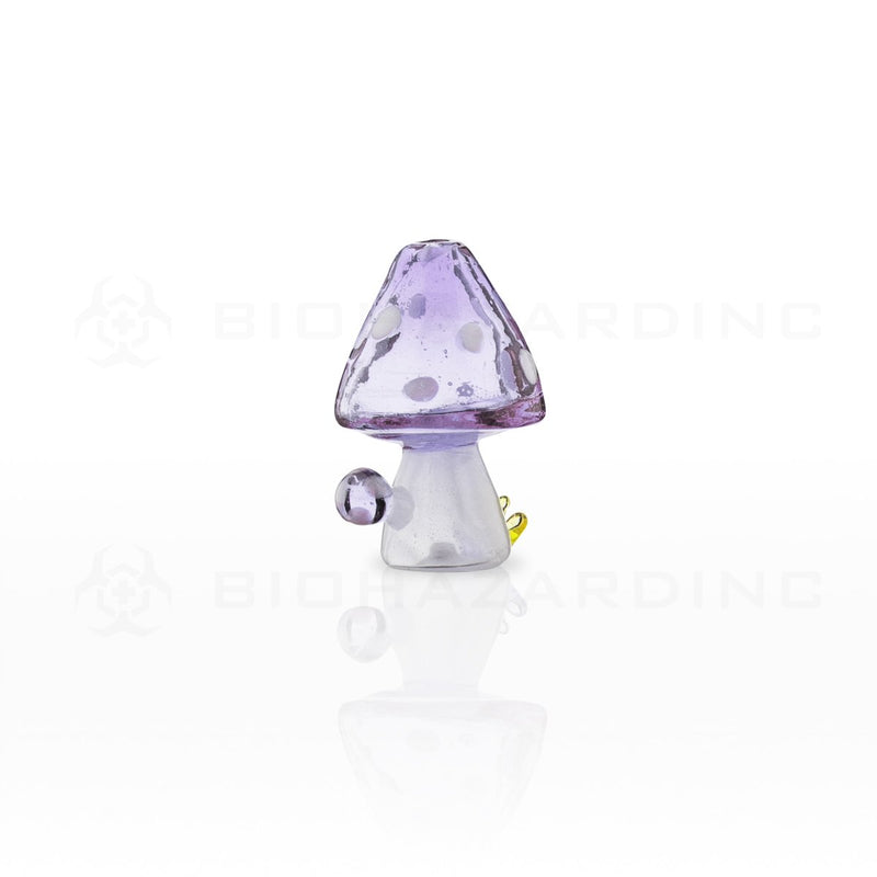 Glass Musroom Carb Cap | Purple