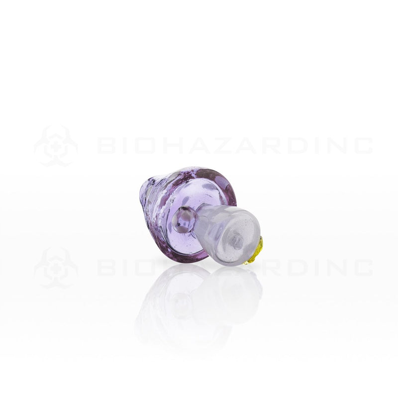 Glass Musroom Carb Cap | Purple