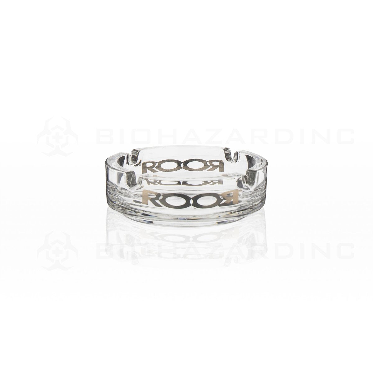 RooR® | Glass Ashtray | Platinum Decal