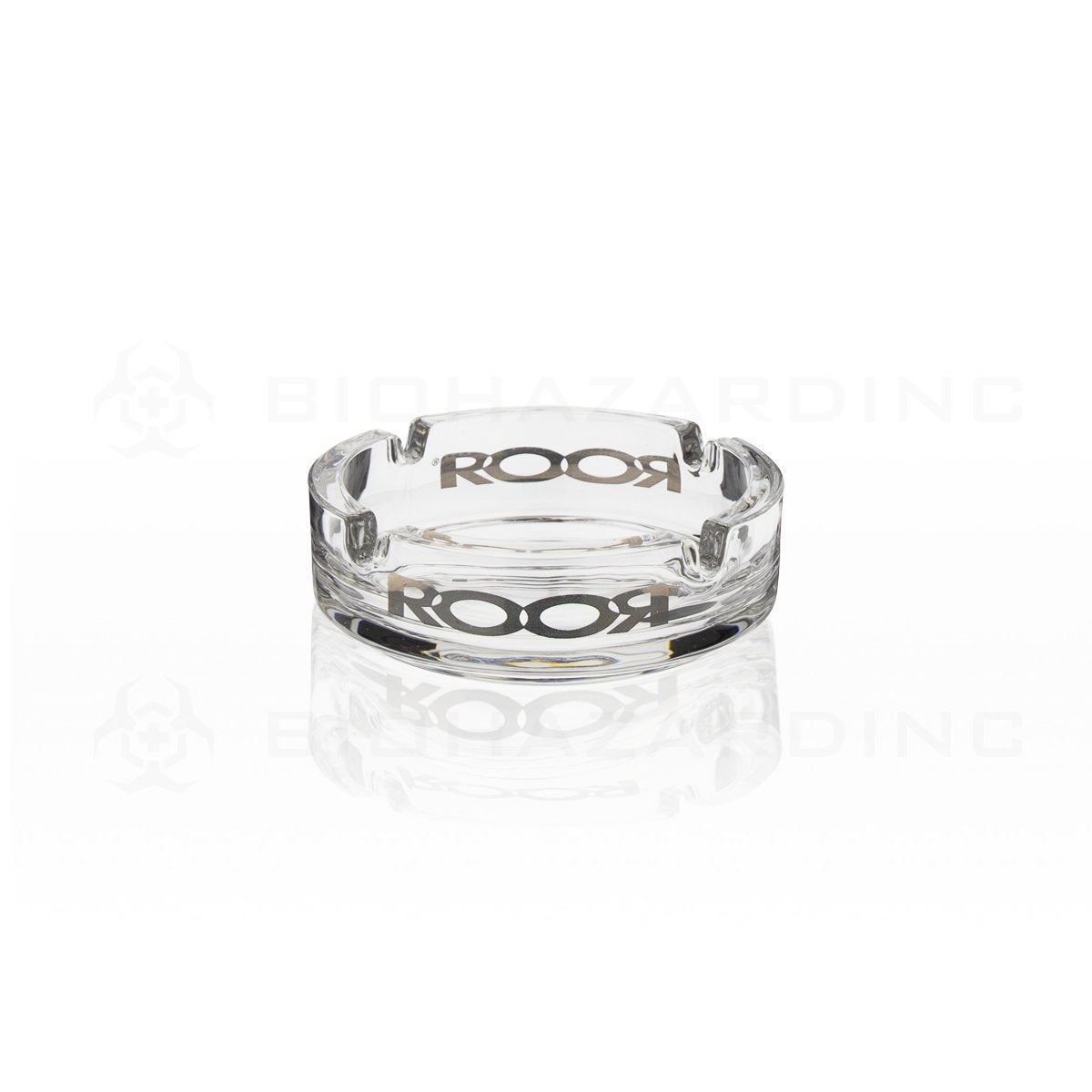RooR® | Glass Ashtray | Platinum Decal