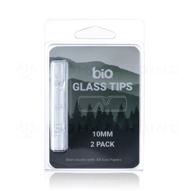 BIO Glass | 'Retail Display' 2 Poke Glass Tips | 100 Count - Various Sizes