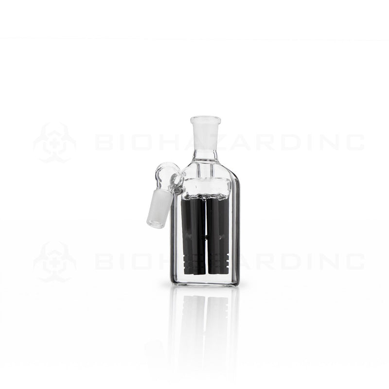 4.5" 8 Arm Tree Perc Ash Catcher | 14mm/14mm - 45 degrees | Black