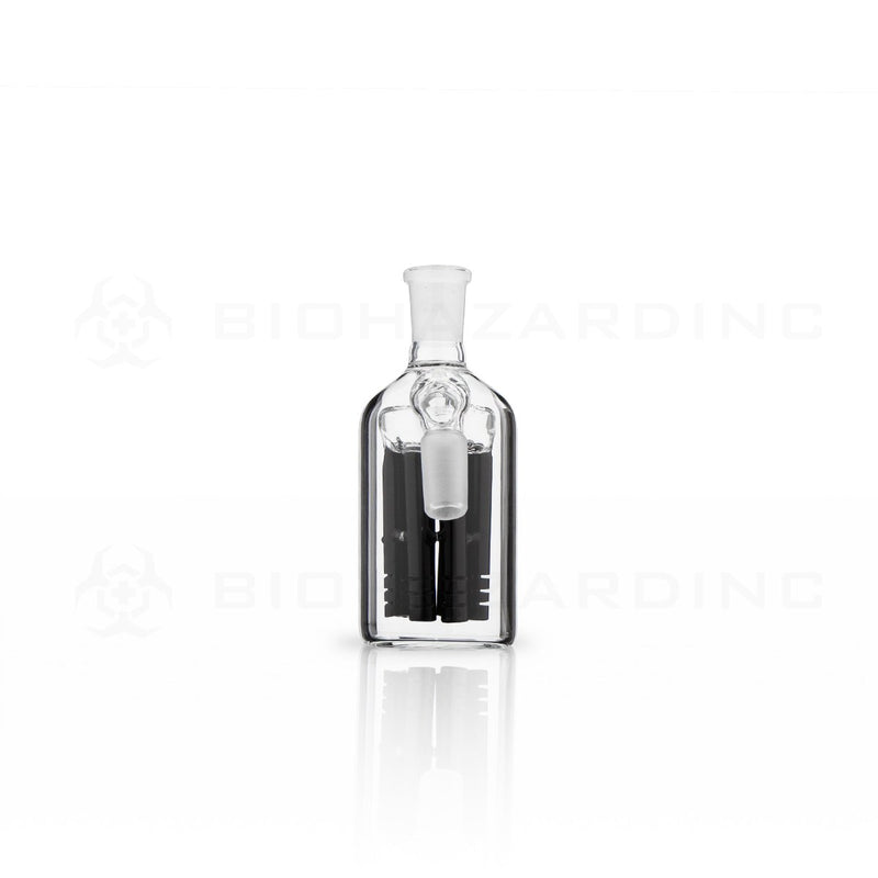 4.5" 8 Arm Tree Perc Ash Catcher | 14mm/14mm - 45 degrees | Black