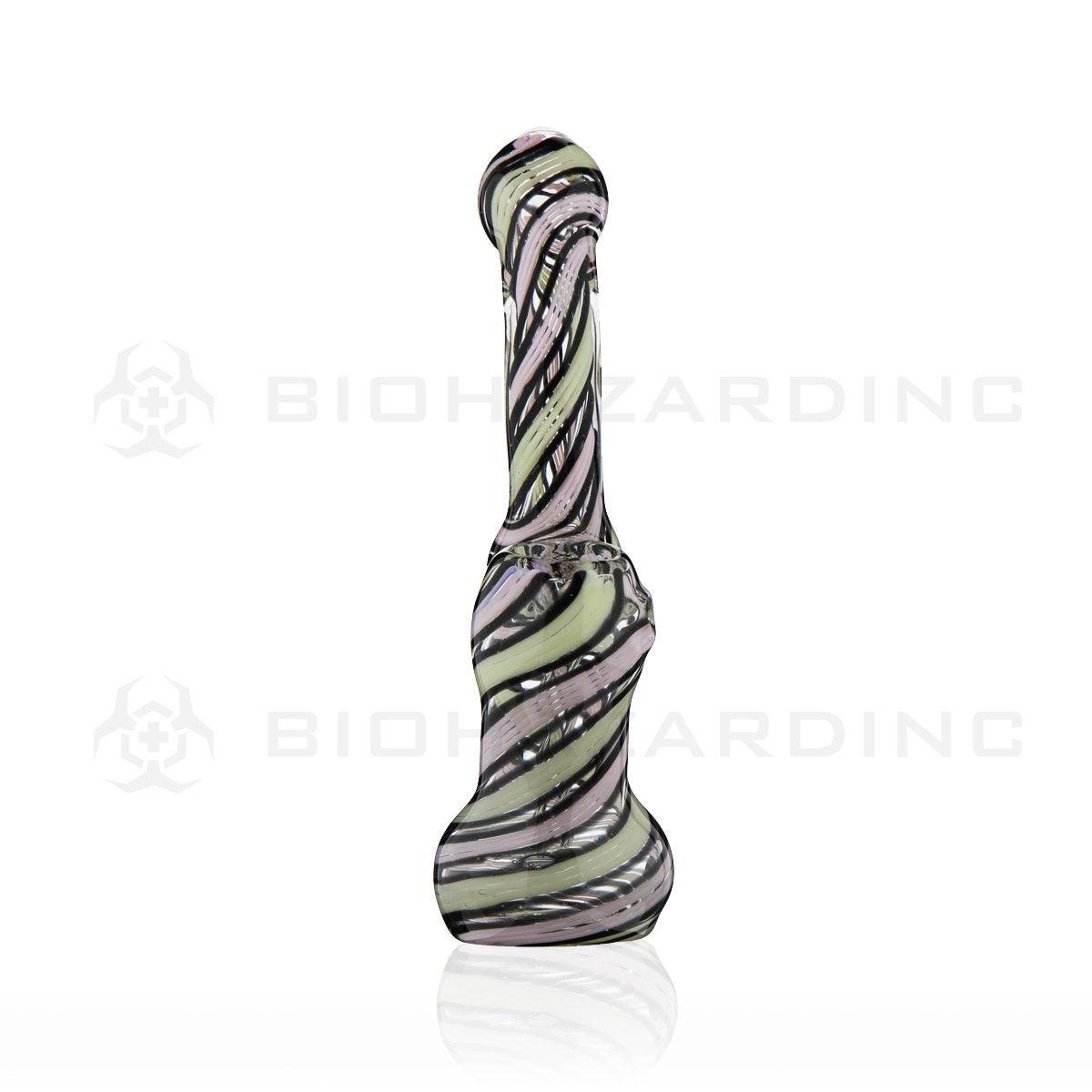 5" Striped Bubbler | | Three Color Mix