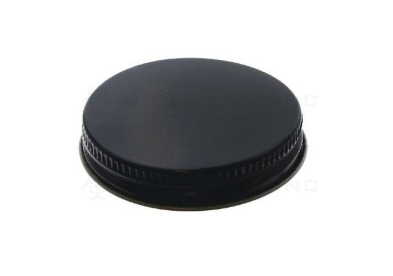 53Mm Metal Cap - Black