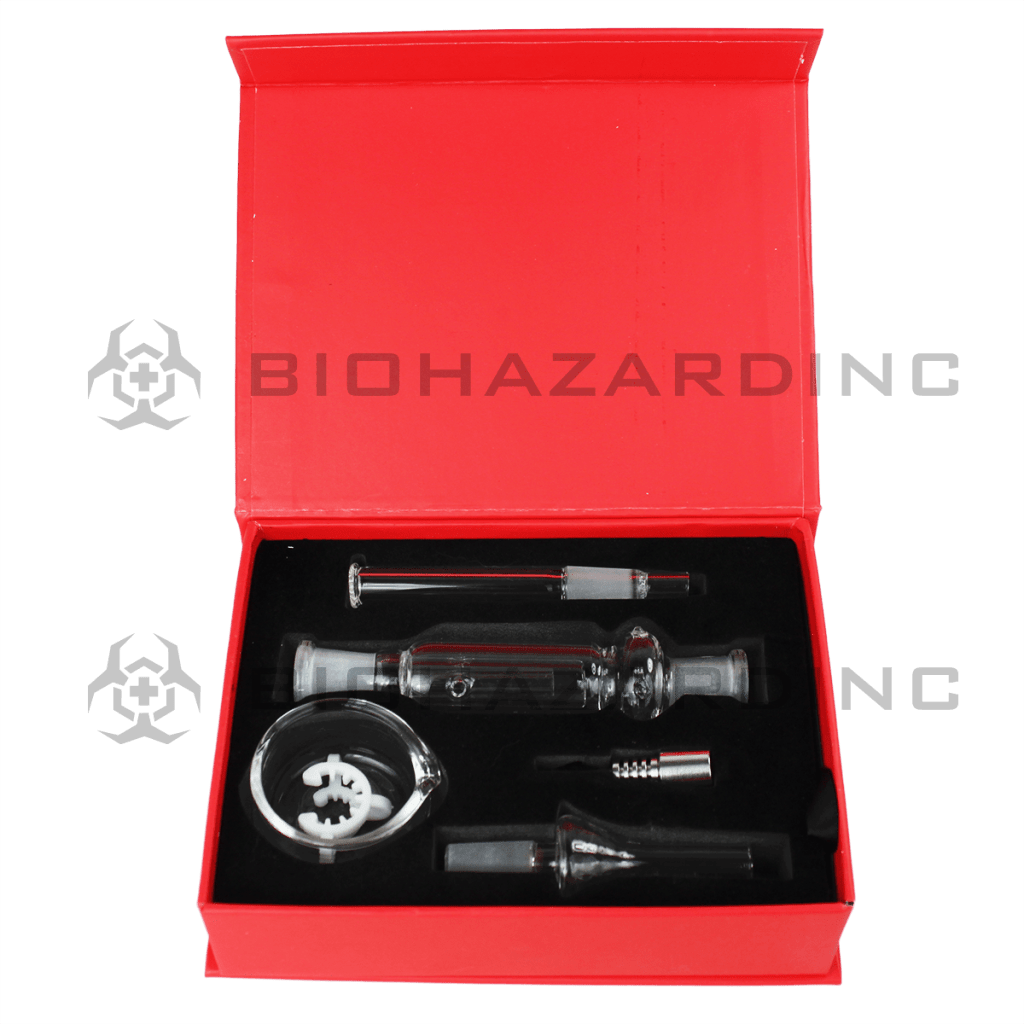 Biohazard Inc Nectar Collector 6" 10mm Nectar Collector Set with Dish