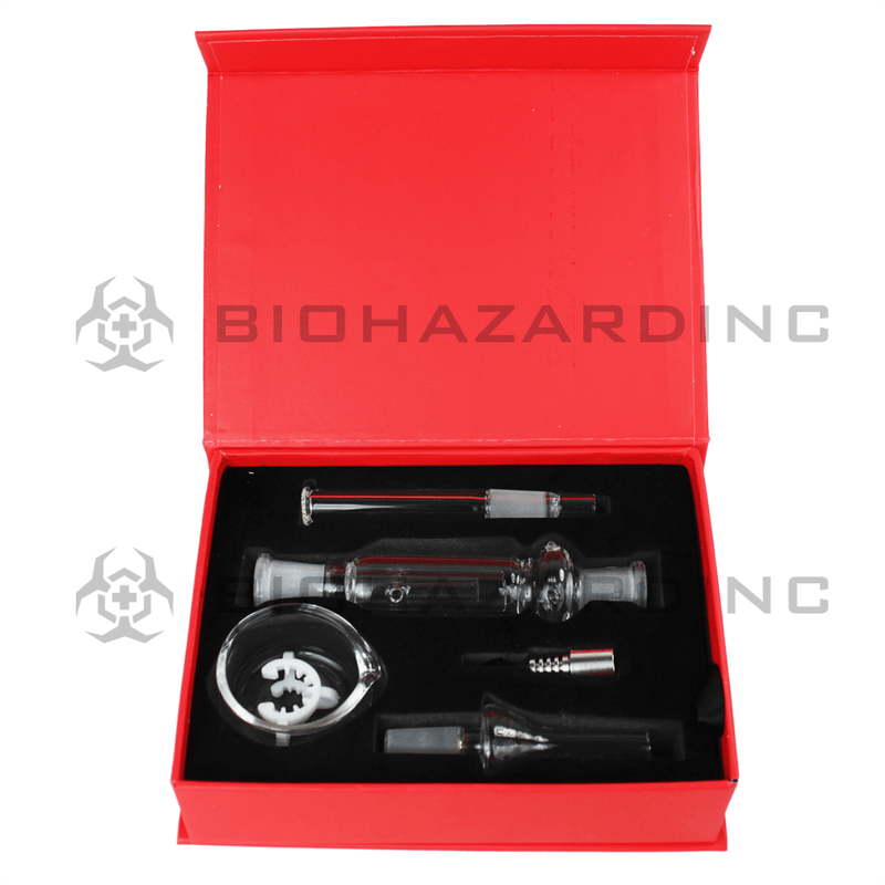 Biohazard Inc Nectar Collector 6" 10mm Nectar Collector Set with Dish