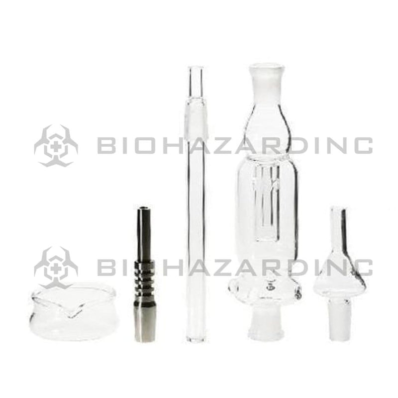 Biohazard Inc Nectar Collector 6" 14mm Nectar Collector Set with Dish