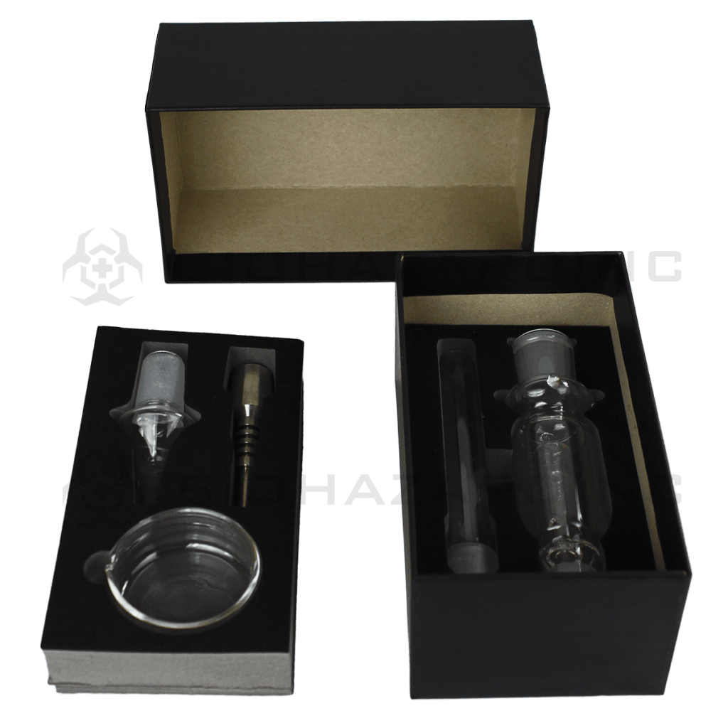 Biohazard Inc Nectar Collector 6" 14mm Nectar Collector Set with Dish