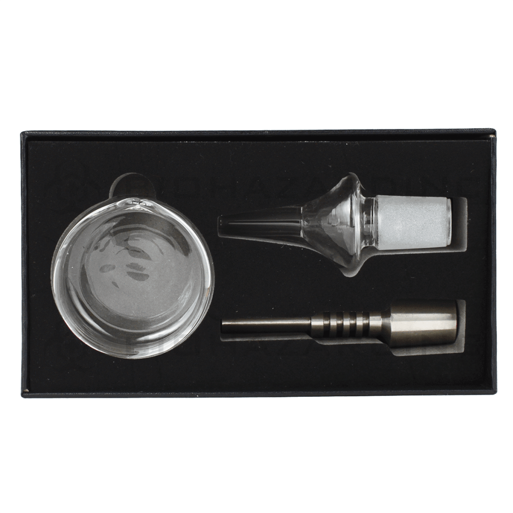 Biohazard Inc Nectar Collector 6" 14mm Nectar Collector Set with Dish