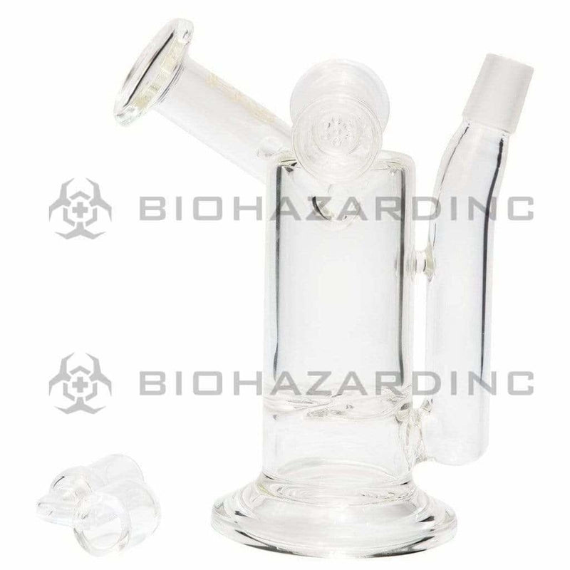 Bio Glass Glass Dab Rig 6" BIO Turbine Sidecar Dab Rig - Gold