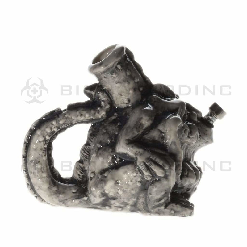 Biohazard Inc Ceramic Bong 6" Goblin Ceramic Water Pipe