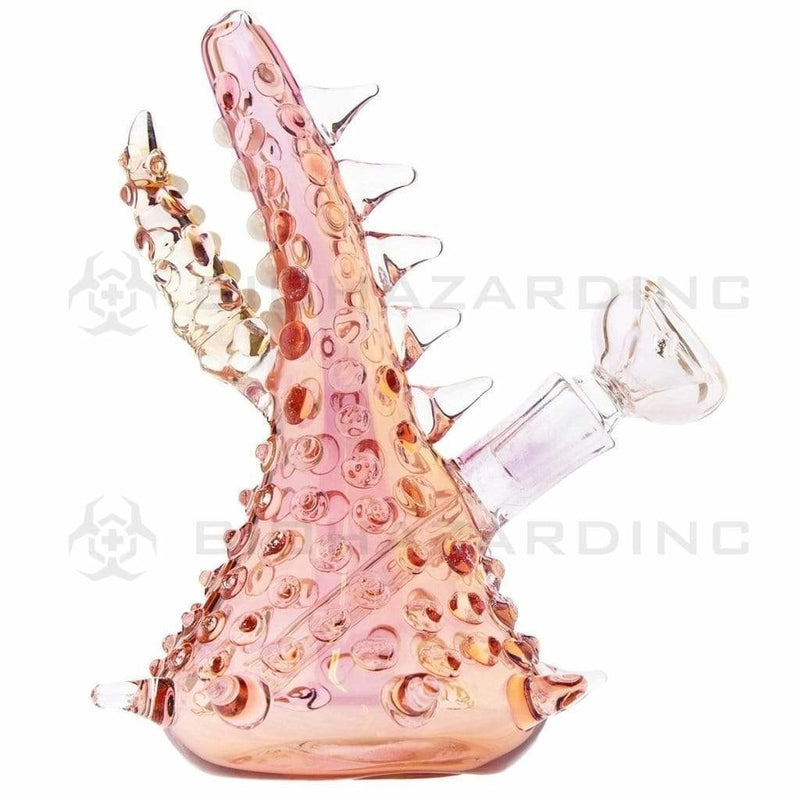 Biohazard Inc Glass Bong 6" Pink Coral Waterpipe